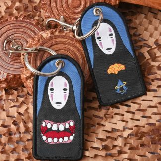 No Face Woven Keychain