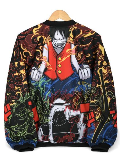 Monster Trio Bomber Jacket (Oversize Drop-Shoulder) - Image 7