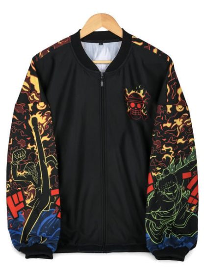 Monster Trio Bomber Jacket (Oversize Drop-Shoulder) - Image 8