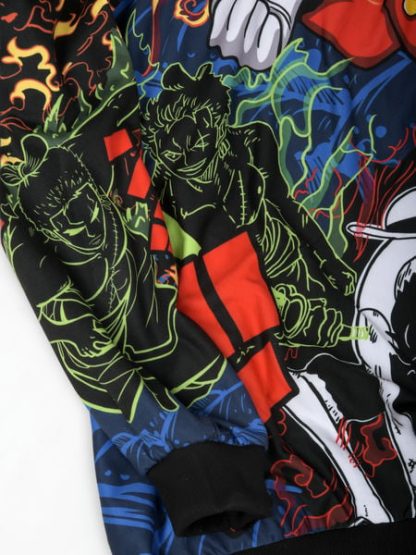 Monster Trio Bomber Jacket (Oversize Drop-Shoulder) - Image 3