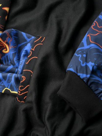 Monster Trio Bomber Jacket (Oversize Drop-Shoulder) - Image 6