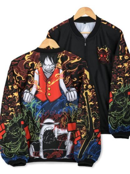 Monster Trio Bomber Jacket (Oversize Drop-Shoulder) - Image 9