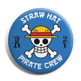 Straw Hat Pirate Crew Badge