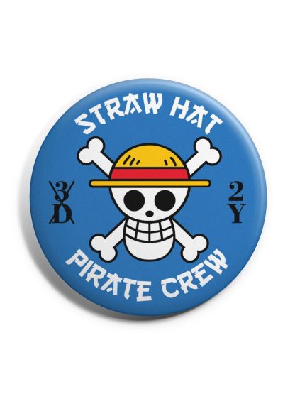 Straw Hat Pirate Crew Badge