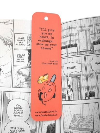 Kawaii Pochita Bookmark - Image 3