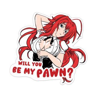 Crimson Princess Waifu Sticker