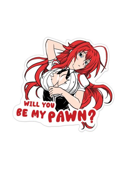 Crimson Princess Waifu Sticker