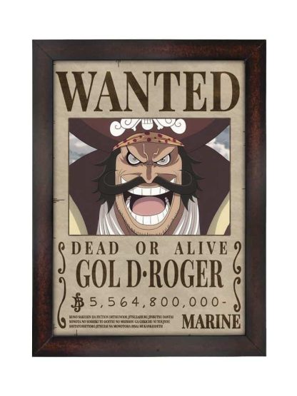 Gol D Roger (Pirate King) Wanted Bounty Poster - Image 2