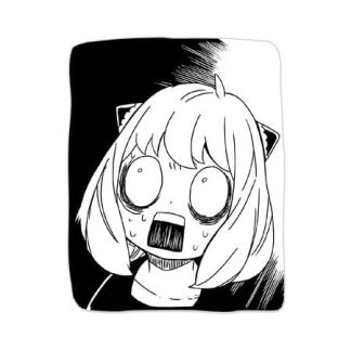 Scared Anya Manga Sticker