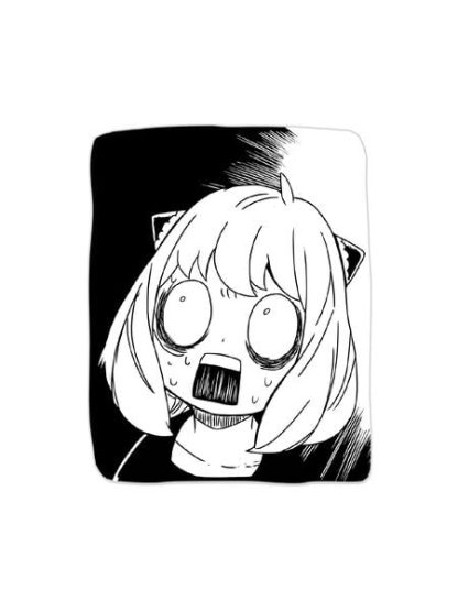 Scared Anya Manga Sticker