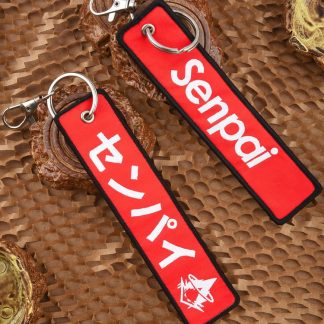 Senpai Woven Keychain