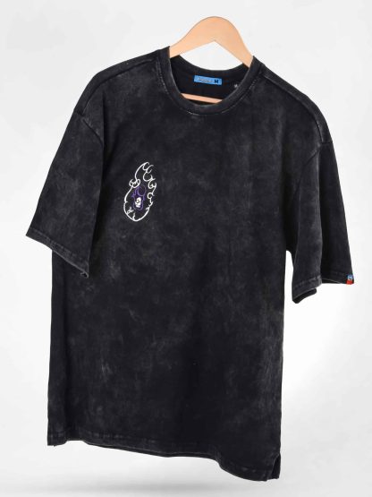 Shadow Monarch (Oversize Tee | Stone Wash: Charcoal) - Image 7