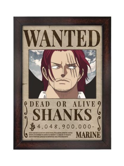 Shanks Wanted Bounty Poster - Image 2
