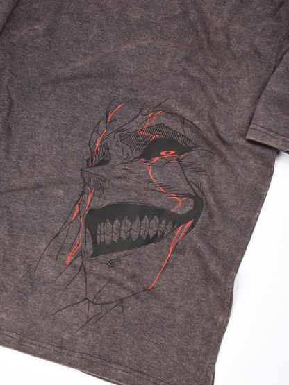 Strongest Puppet (Oversize Tee | Stone Wash: Chocolate) - Image 2