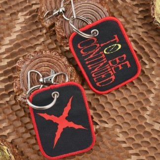 Journey Continues Woven Keychain