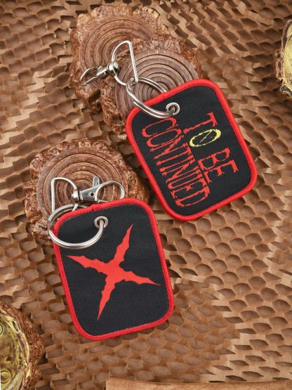 Journey Continues Woven Keychain