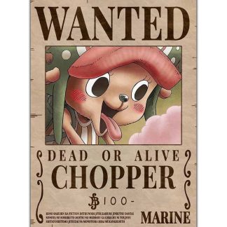 Tony Tony Chopper Wanted Bounty Poster
