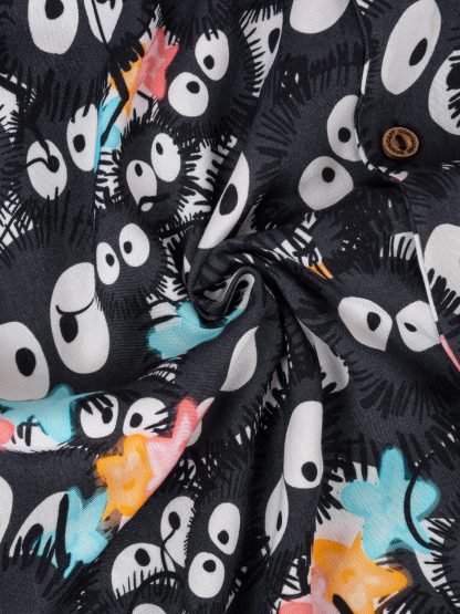 Soot Spirits Hawaiian Shirt (Oversize Kimono Fit) - Image 4