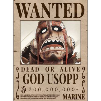 God Usopp Wanted Bounty Poster