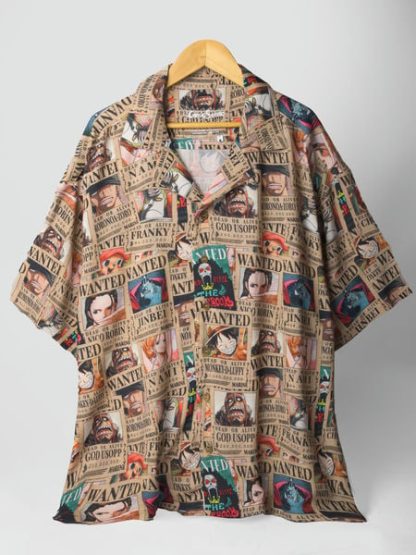 Wanted Pirates Hawaiian Shirt (Oversize Kimono Fit) - Image 2