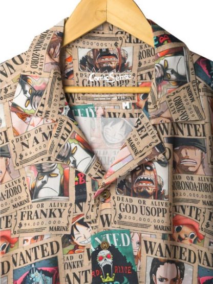 Wanted Pirates Hawaiian Shirt (Oversize Kimono Fit) - Image 3