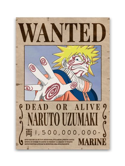 7th Hokage Wanted Poster