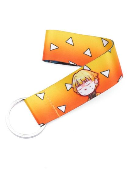 Thunder Pattern Lanyard Keychain - Image 2