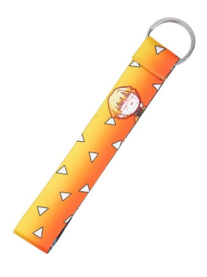 Thunder Pattern Lanyard Keychain